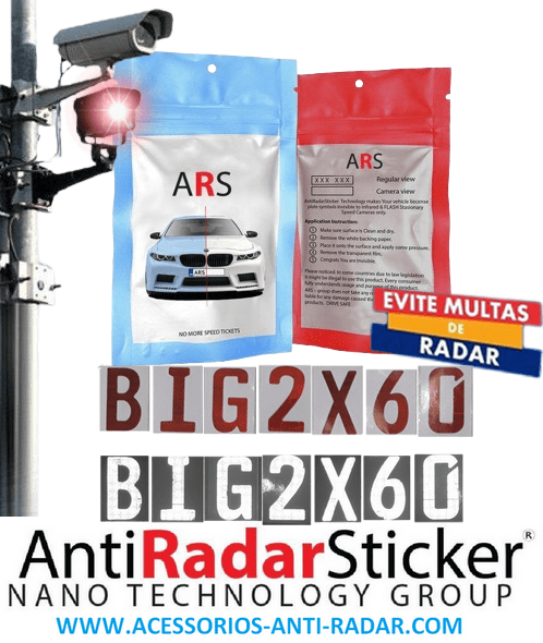 01 Adesivo Infravermelho Anti-Radar (Teste)