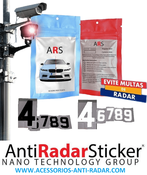 01 Adesivo Infravermelho Anti-Radar (Teste)