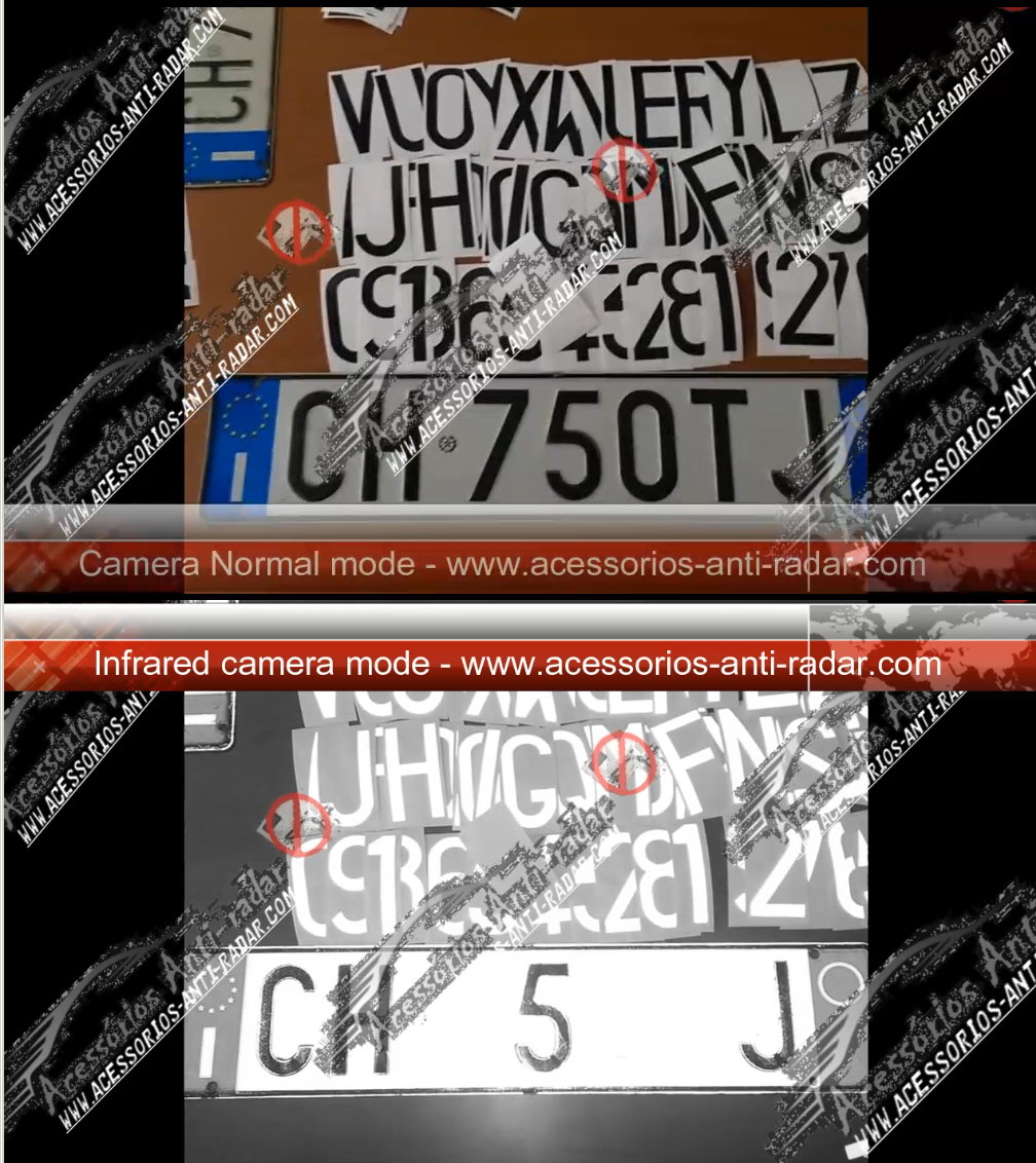 01 Adesivo Infravermelho Anti-Radar (Teste)
